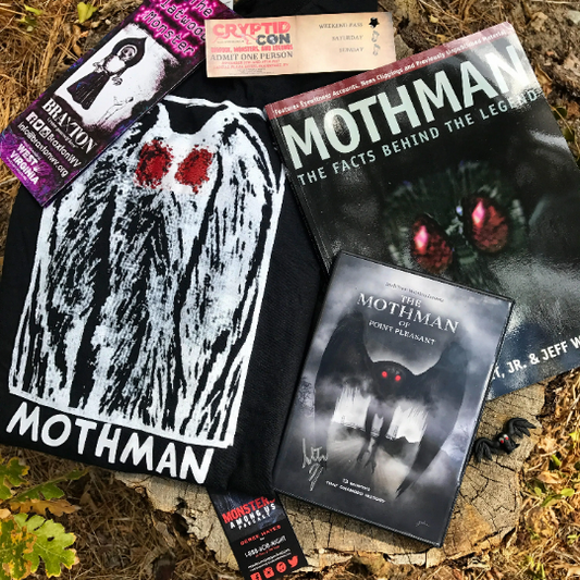 September 2017 Cryptid Crate  - Mothman!
