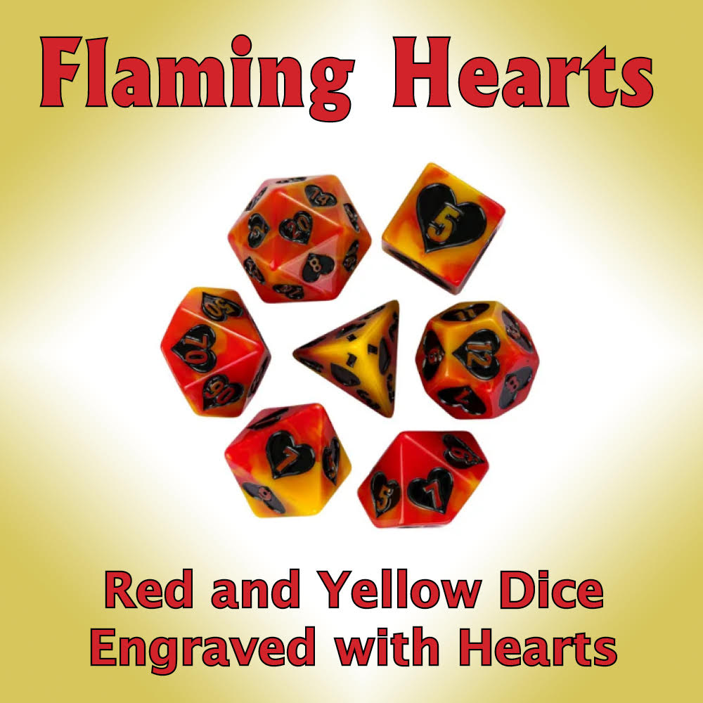 PAST Monthly Featured Dice Set FREE Shipping