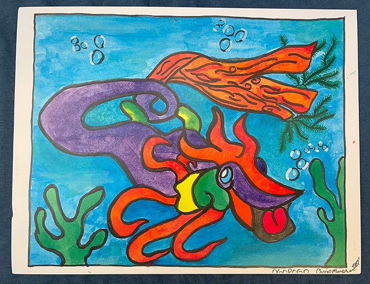 Ogopogo Original Art