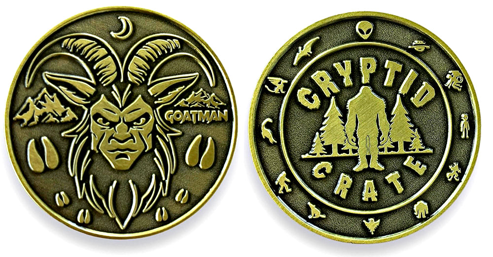 Collectible Cryptozoology Challenge Coin
