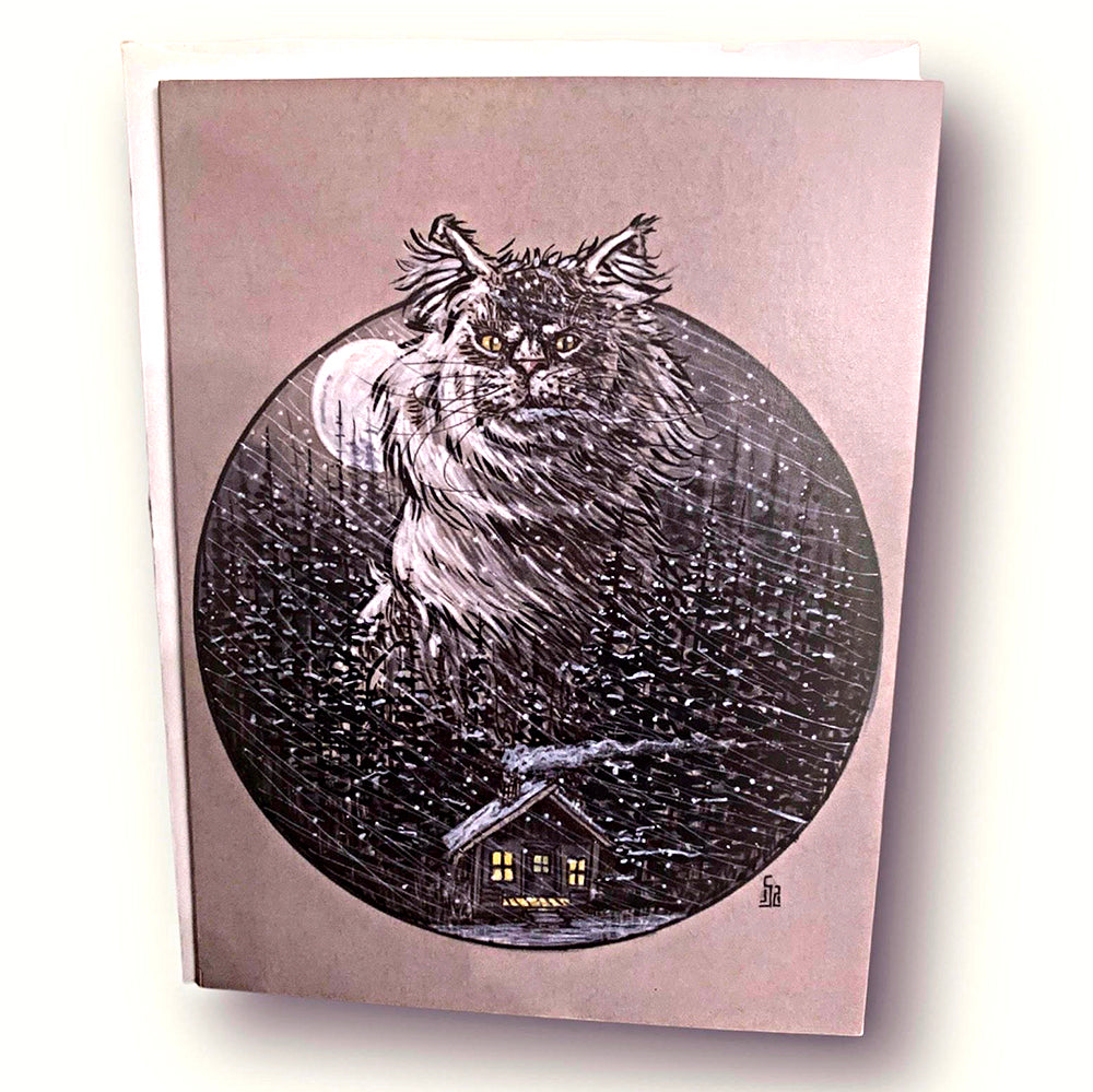 Cryptid Greeting Cards. Set of 3.