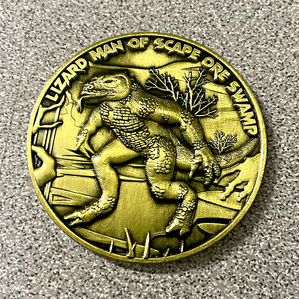 Collectible Cryptozoology Challenge Coin