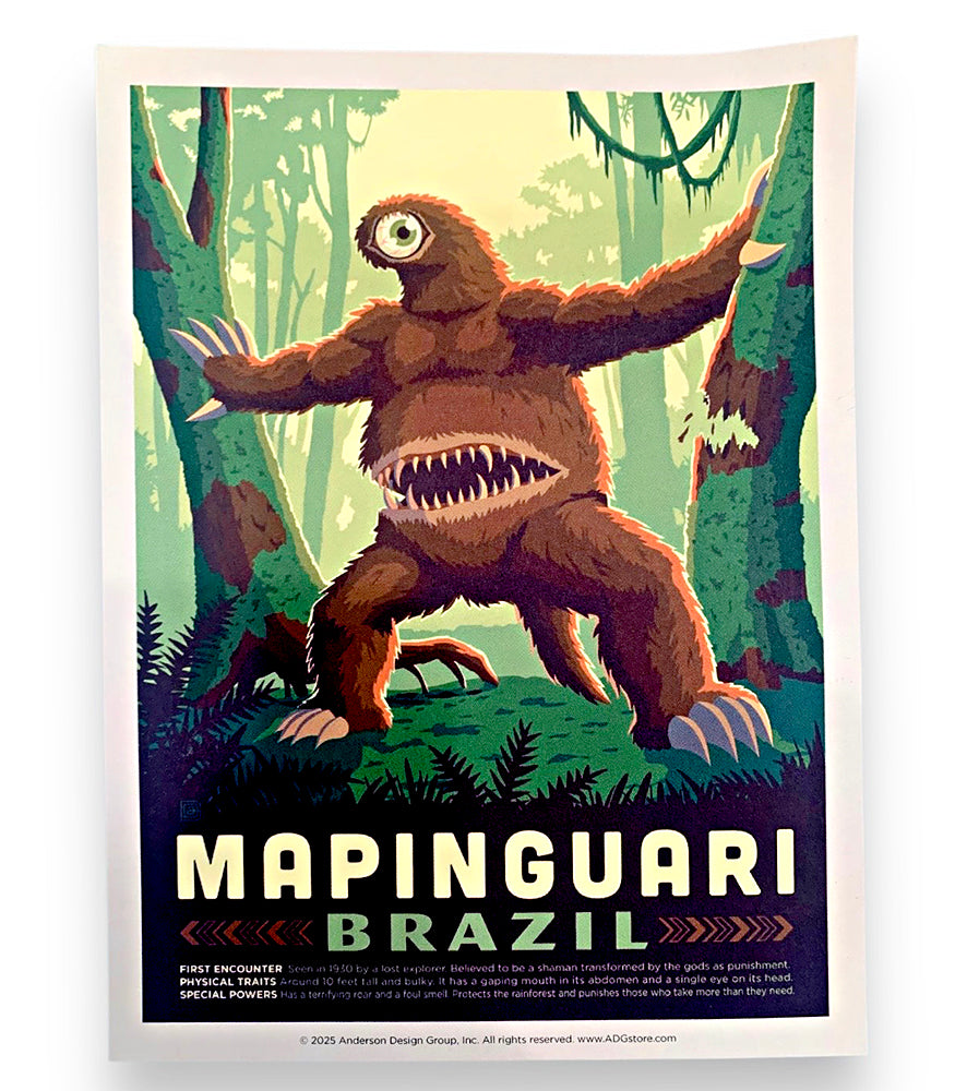 Cryptid Postcards