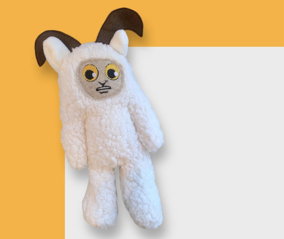 Cryptid Plushie- Hand Crafted - FREE shipping