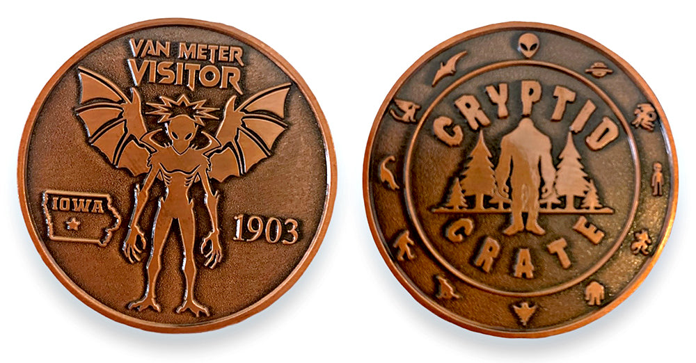 Collectible Cryptozoology Challenge Coin