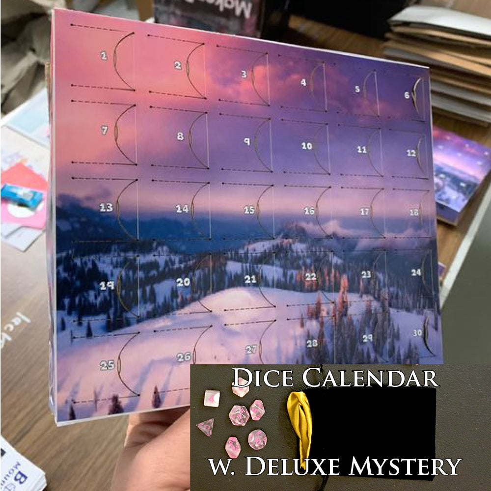 Pips Mountain - Monthly Dice Calendar