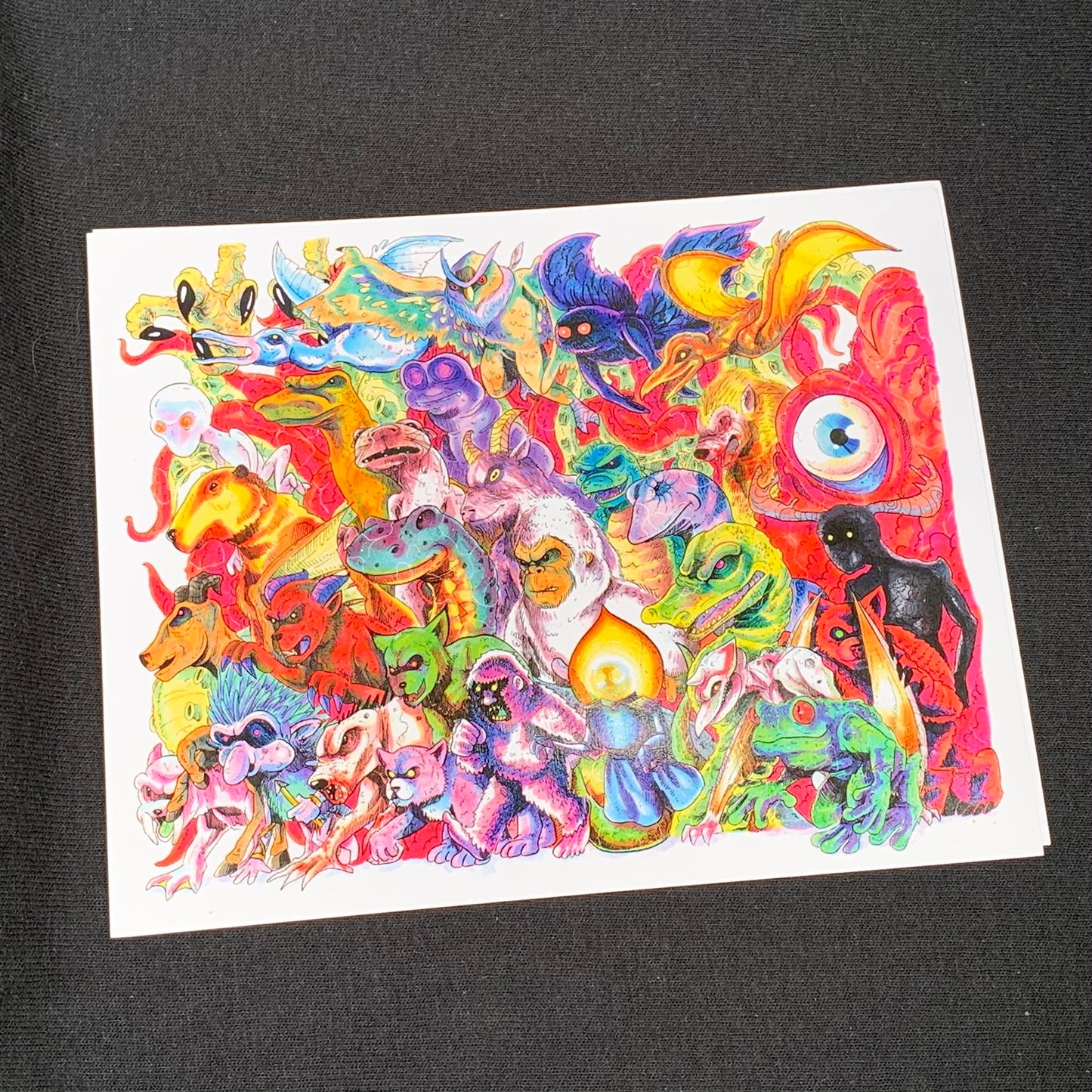 Charging Cryptids Magnet