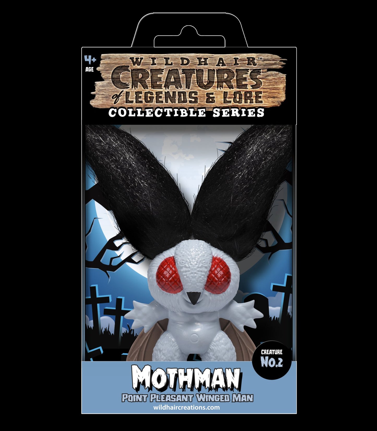 Mothman WildHair Creations - FREE Shipping