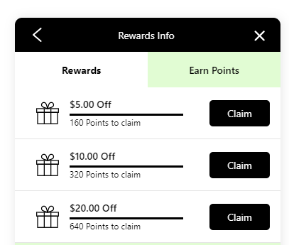 How to use Loyalty Points at Box Mountain