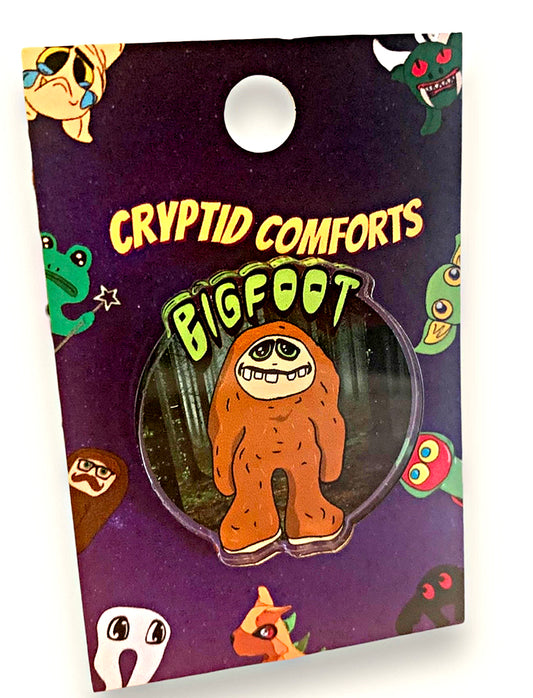 Bigfoot Acrylic Pin