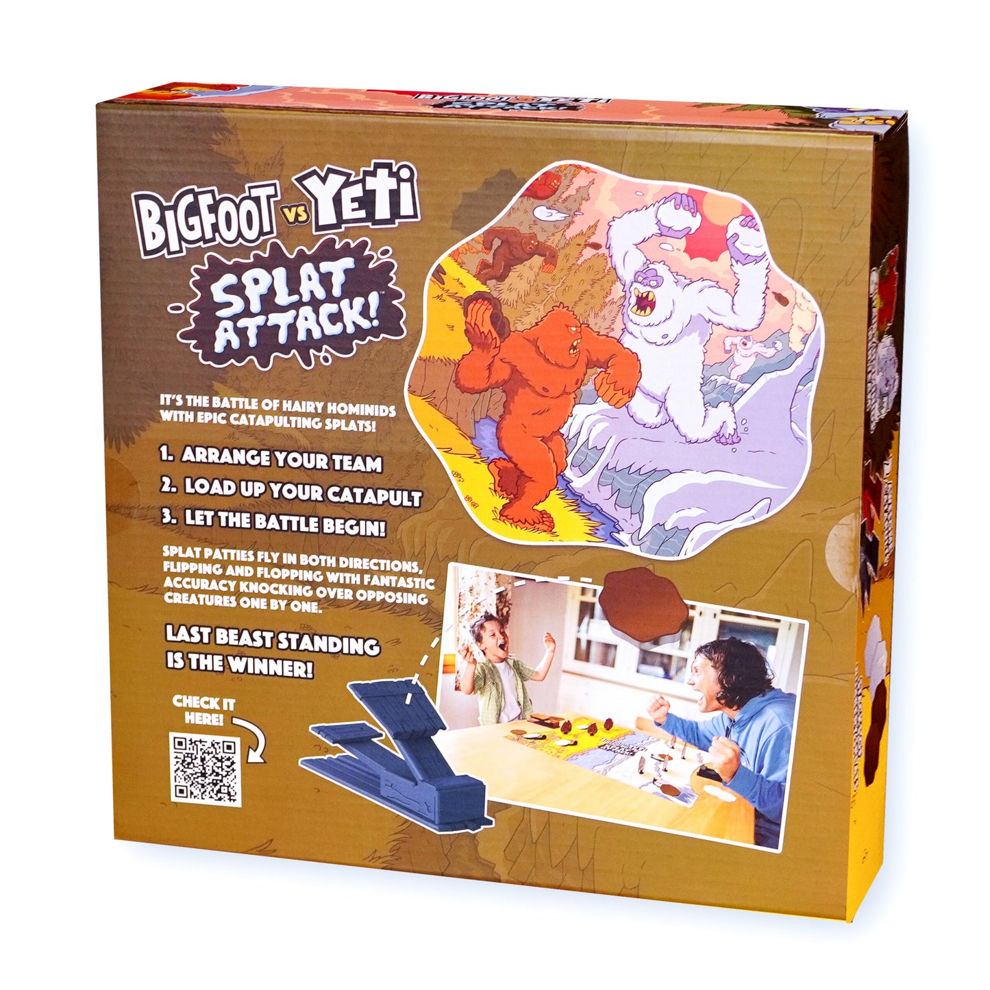 Bigfoot vs. Yeti Board Game