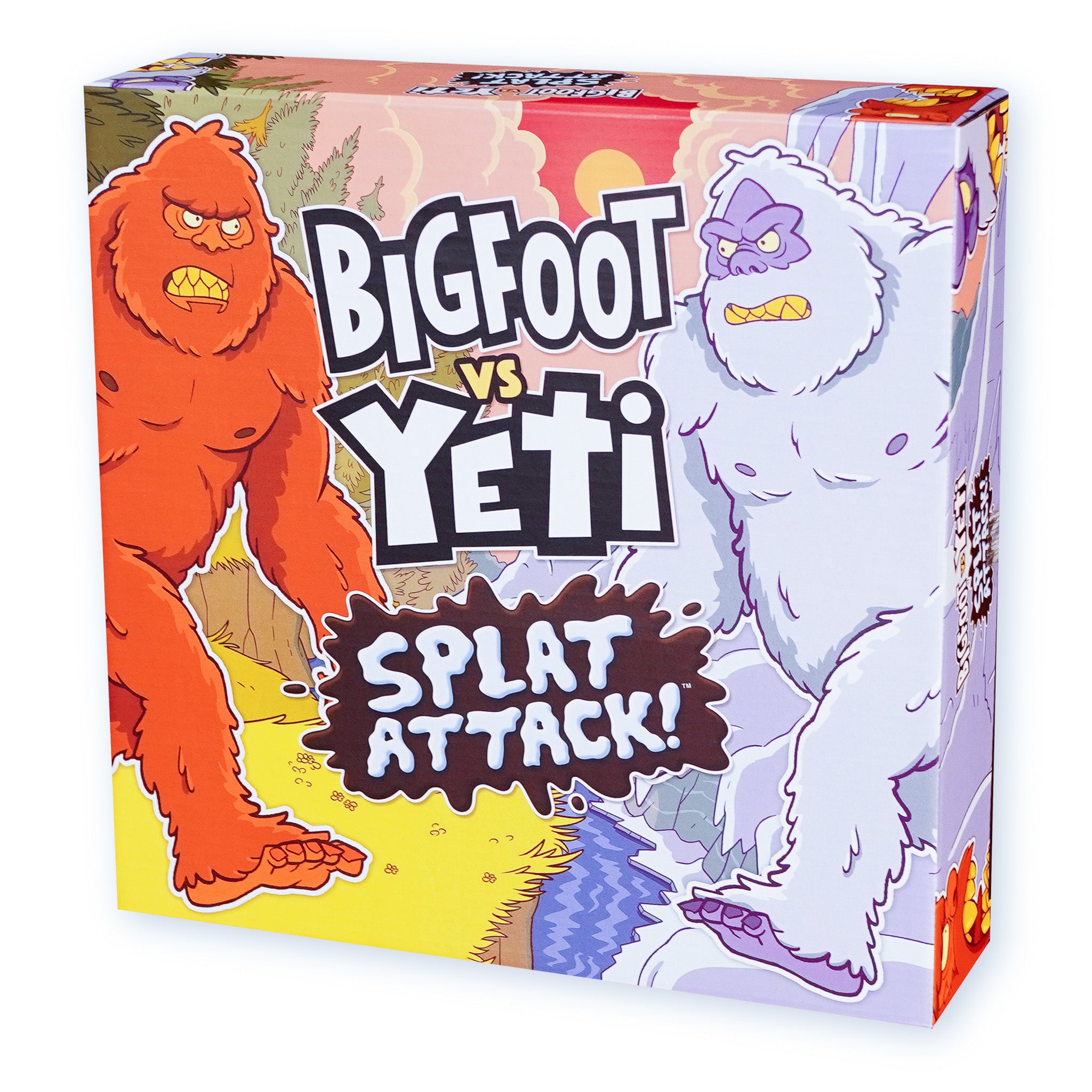 Bigfoot vs. Yeti Board Game – Box Mountain