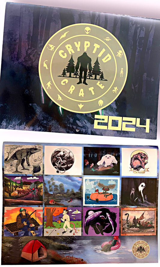 Cryptid Crate Exclusive 2024 Calendar - FREE domestic shipping