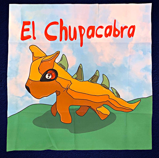 Chupacabra fabric poster