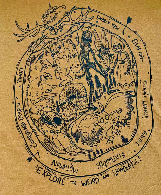 Cryptids of West Virginia Shirt