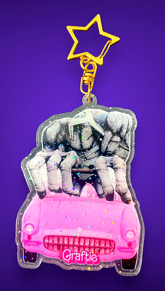 Grafton Monster keychain