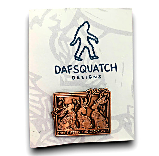 Jackalope Pin
