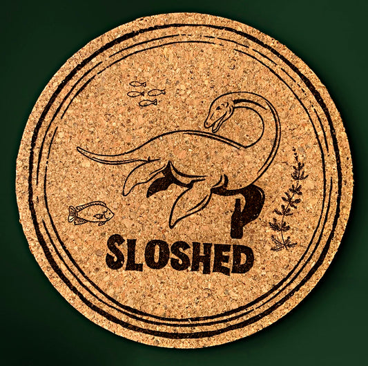 Colossal Claude Cork Coaster