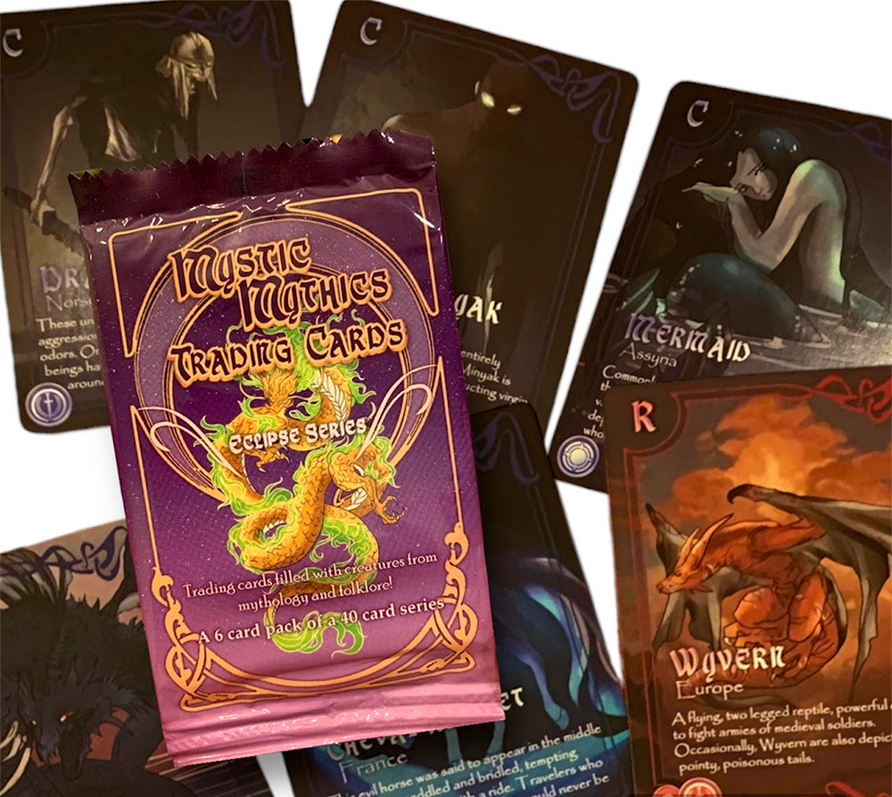 Mythic Mystics Pack of trading cards – Box Mountain