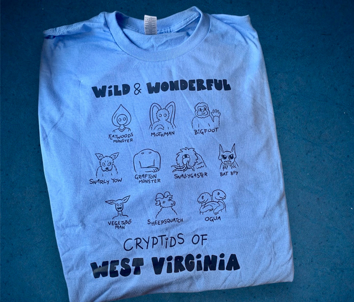 West Virginia Cryptids Shirt