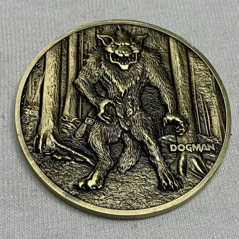 Collectible Cryptozoology Challenge Coin