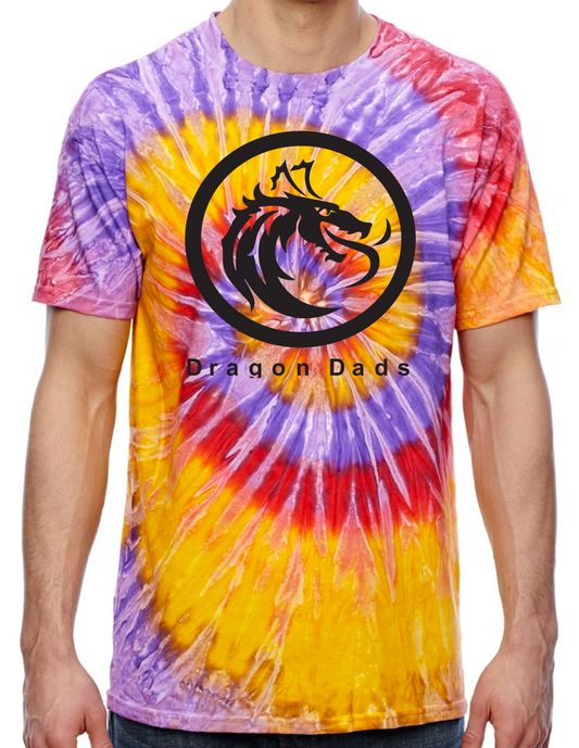 Dragon Dads Tie Dye Logo Shirt